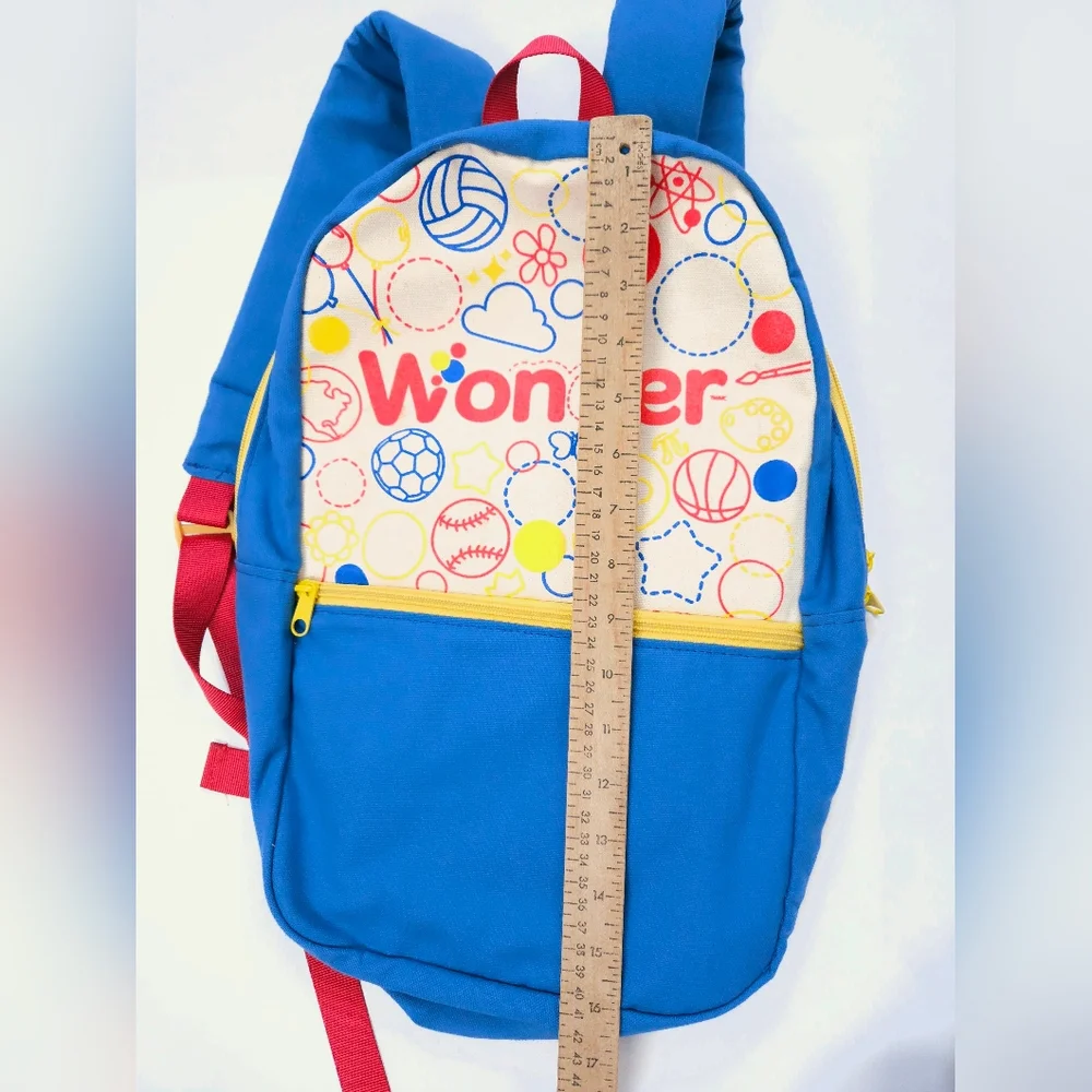Wonder Bread Canadian Promotional Canvas Kids Backpack Rare Limited Edition - Picture 8 of 9